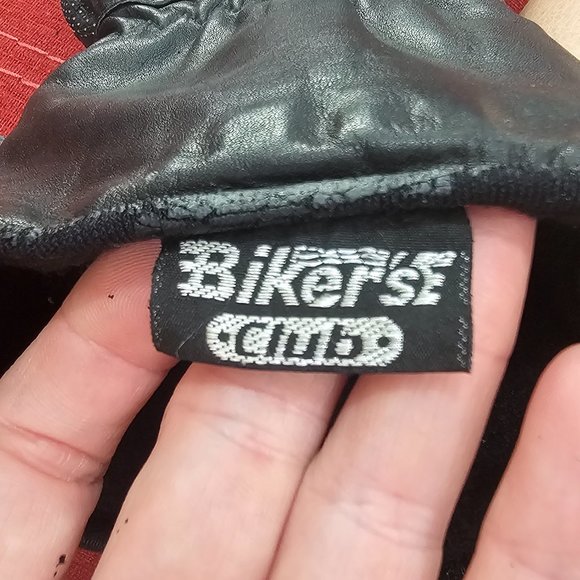 Motorcycle Mens Kevlar Gloves Genuine Leather "Bikers Club" Brand EUC Thinsulate - Picture 8 of 16